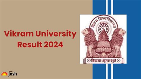 Vikram University Result 2024 (Direct Link) UG PG, 1st 2nd 3rd .